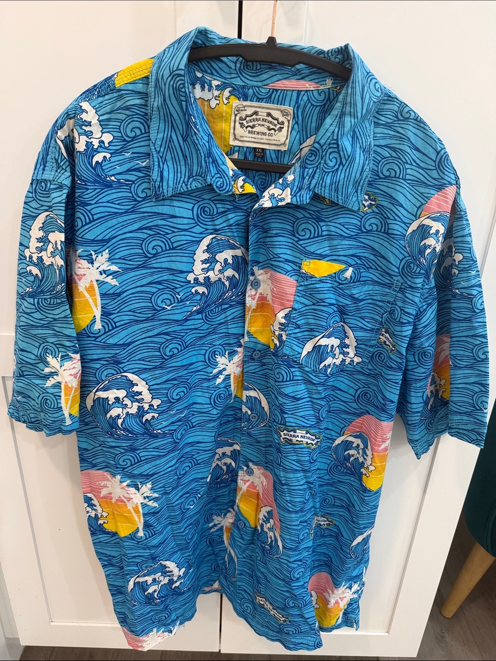 Sierra Nevada Print Short-Sleeve Shirt